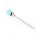 Nylon Nail Drill Clean Brush Bit Electric Manicure Polishing Files (Blue) Newly