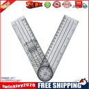 Multi-Ruler 360 Degree Goniometer Angle Medical Spinal Ruler Protractor