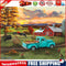 DIY Paint By Number Kit Sunset Scenery in Autumn No Frame for Home Decor