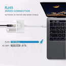 In 1 USB 3.0 Converter Cable Hub PD Charger Type-C to RJ45 Ethernet Adapter OTG