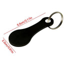 Metal Keychain Shopping Cart Token Keyring Decor Key Ring Hook Coin Holder