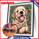 Dog 5D Diamond Painting Embroidery DIY Crafts Cross Stitch Home Decor Gift