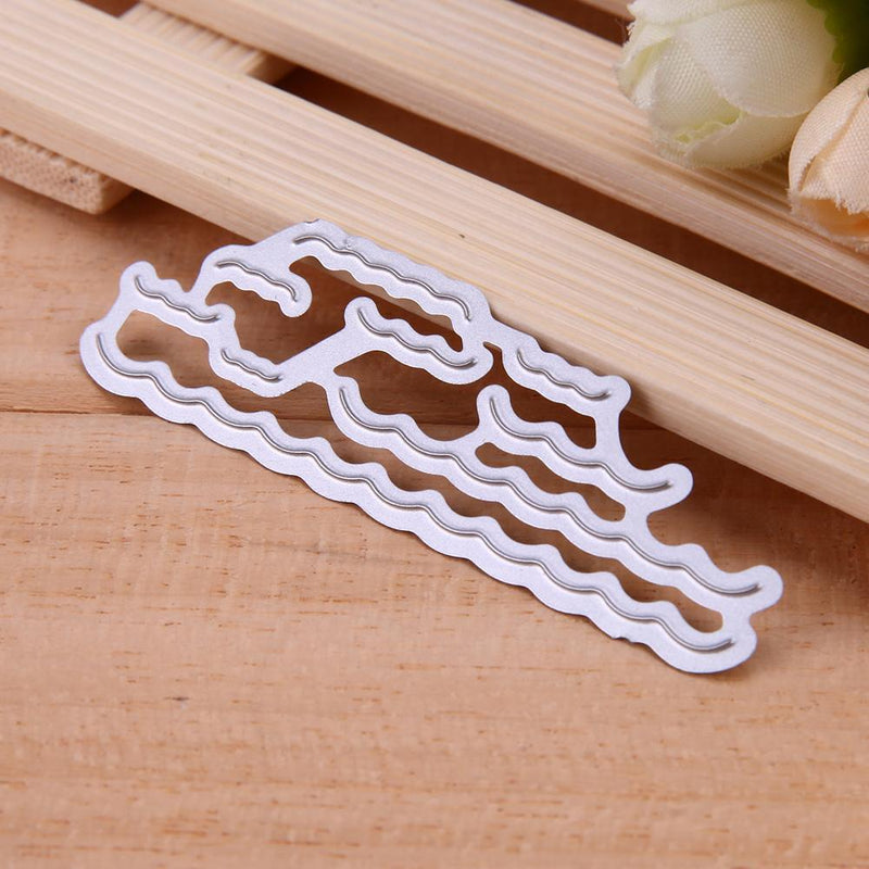 Wave Cutting Dies Stencils Scrapbook Embossing DIY Craft Album Paper Card
