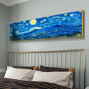 Diamond Painting Abstract Night Sky Full Round Drill Mosaic Decor Kit 80x30cm