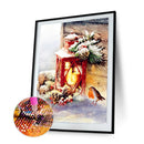 5D DIY Christmas Snow Bird Full Round Diamond Painting Home Decor (sz1187) Newly
