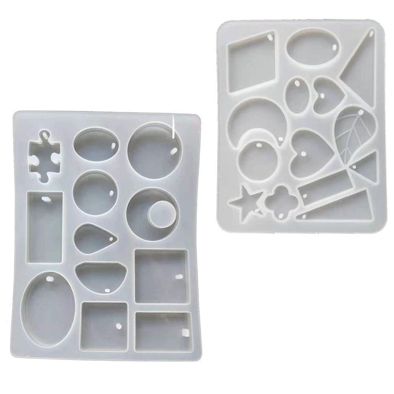 DIY Crafts Crystal Jewelry Making Tools Irregular Silicone Mold Earring Mould