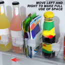Refrigerator Space Telescopic Partition 4Pcs/Set Side Box Separator Door Z2W8