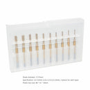 10pcs Woodwork Engrave Milling Cutter Bit Metal Wood Plastic Cutting Tool Sets