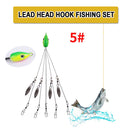 Umbrella Fishing Lure Alabama Rig Head Set Swimming Bait Minnow Fishing Tac