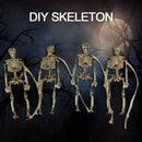Lifelike Plastic Simulation Human Skeleton Decor Halloween P Haunted House B1C5
