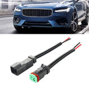 Deutsch DT 2 Pin Pigtail Kit Male Female Wiring Harness for LED Work Light Newly