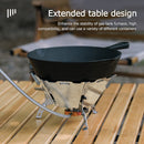 Outdoor Camping Gas Stove Wind Shield Furnace Cooking Cookware Wind Shield