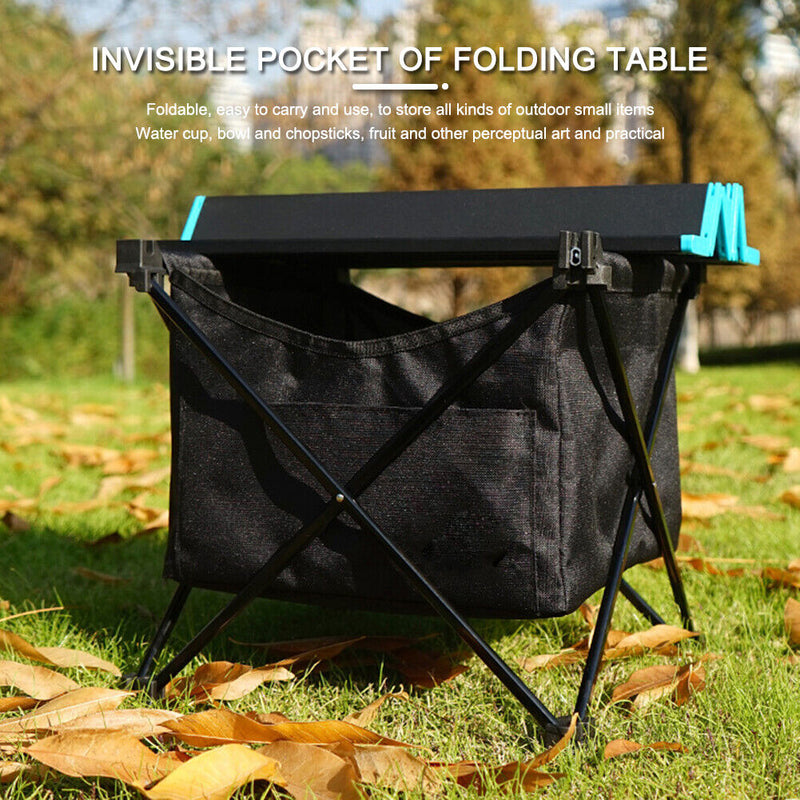 Outdoor Folding Table Storage Hanging Basketball Picnic Camping Pouch Bag Organizer