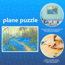 1000pcs DIY Blue Flower Field Paper Puzzle Educational Jigsaw Assembling To