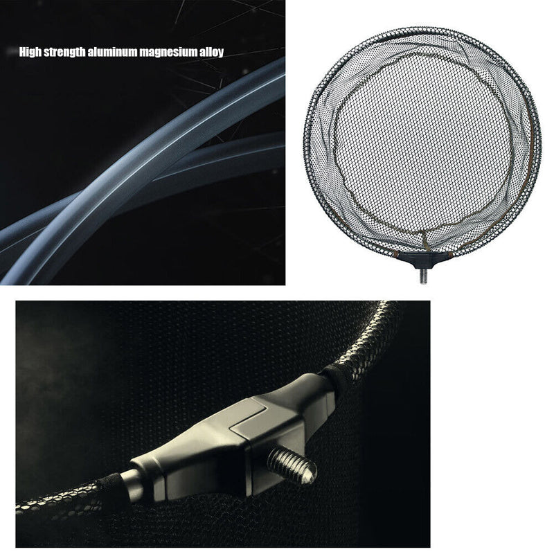 35cm 40cm Foldable Fishing Landing Net Aluminum Alloy Fishing Net Accessories