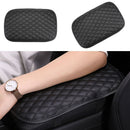 Leather Waterproof Arm Rest Cover Car Armrest Pad Cushion Case Console Box Mat