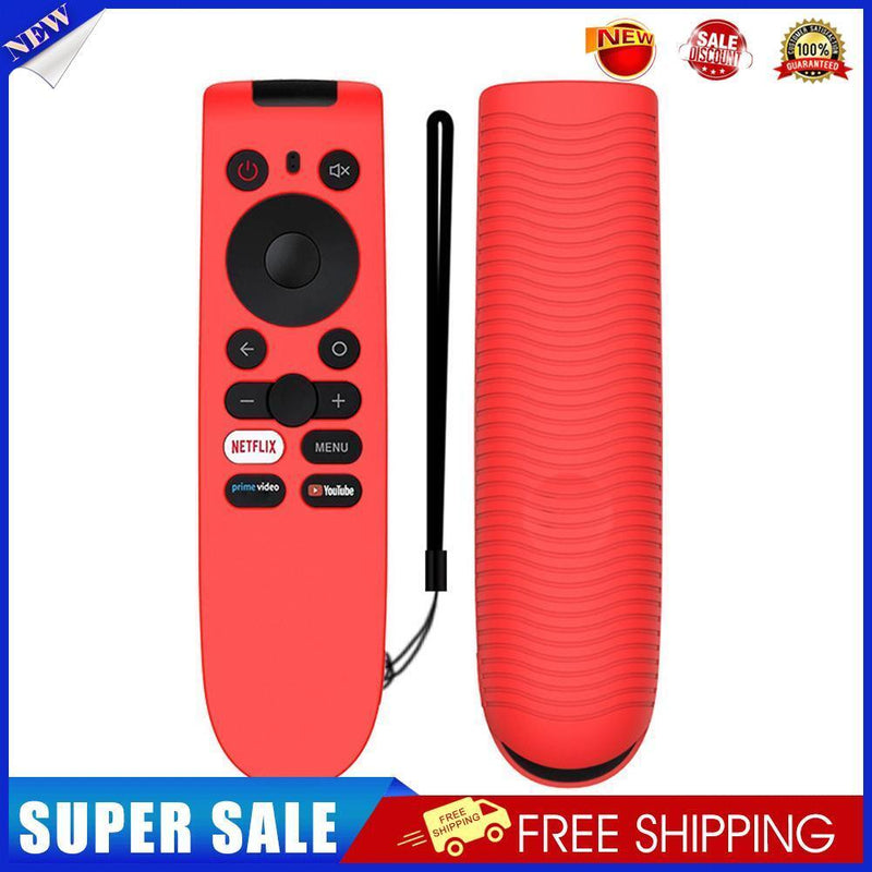 Remote Controller Case Silicone for OnePlus TV Y Series Y1 43/Y1 32 (Red)
