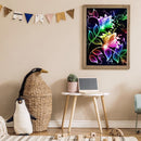 Full Cross Stitch Handcraft 11CT Stamped Dazzling Picture Needlework Ornament