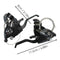 Durable 3 Speed Black Bike Accessories Speed Set Brake Shifter Sets V-Brake