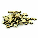 50pcs Wooden Mixed Wood Star Embellishment Cardmaking N9U1 Z1Z0 G9Y6 Z5S2 K5A8