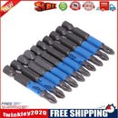 10 PC 1/4" Hex Magnetic Non Anti Slip Long Reach Electric Screwdriver PH2