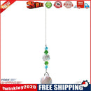 Crystal Glass Clear Chandelier Pendant Faceted Prism Part Hanging Decor (A)
