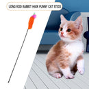 Feather Toys Kitten Funny Rod Wand Toys Cat Interactive Stick Pet Supplies