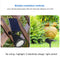 12LED Solar Lamp Outdoor Spotlight Colorful Ground Plug Light (Warm White) Newly