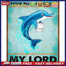 Napkin Animal Poster Oil Paint By Numbers Kit DIY Acrylic Painting on Canvas