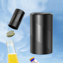 Easy Press Beer Bottle Opener Stainless Steel Push Down Bottle Cap Starter Newly