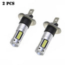 COB LED Super Bright Car Fog Light DRL Headlight Driving Bulb Turn Signals