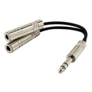 6.35mm Jack Stereo Splitter Cable Male to 2X Plug 1/4 inch Audio Adapter Y Cord