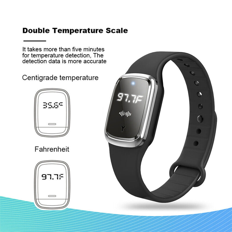 M2 Ultrasonic Mosquito Repellent Anti Insect Bugs Pest Bracelet (Black) Newly