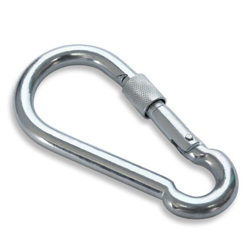 Alloy Steel Carabiner Outdoor Camp Lock Hook Buckle Climbing Tools (10mm)