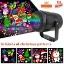 Outdoor Indoor Projection Lamp LED Lamp Rotating Snowflake Light Party Decor