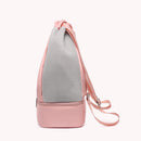 Drawstring Swimming Backpack Fitness Bag Waterproof Pool Dry Wet Bag (Pink)