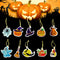 10pcs Halloween Decorative Diamond Painting During DIY Hanging Mosaic Ornaments