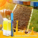 #A 8 Colors Queen King Marker Pen Bee Catcher Bottle Bee Marking Tools Equipment
