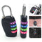 Window Door 4-digit Number Password Lock Combination Padlock Color Padlock