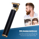 Electric Hair Clipper Practical T9 USB Beard Trimmer Oil Head Scissors for Men