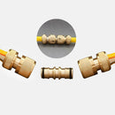 1/2" Brass Quick Connects Hose Pipe Joiner Male to Connectors Garden Male A3N1