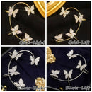 Jewelry Women Men Non Piercing Rhinestones Ear Cuff Tragus Earrings Ear Wrap
