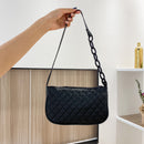 Women Underarm Shoulder Bag PU Leather Small Handbag Female Portable Totes