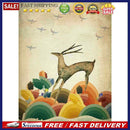 5D DIY Full Drill Diamond Painting Animal Deer Cross Stitch Embroidery Orname