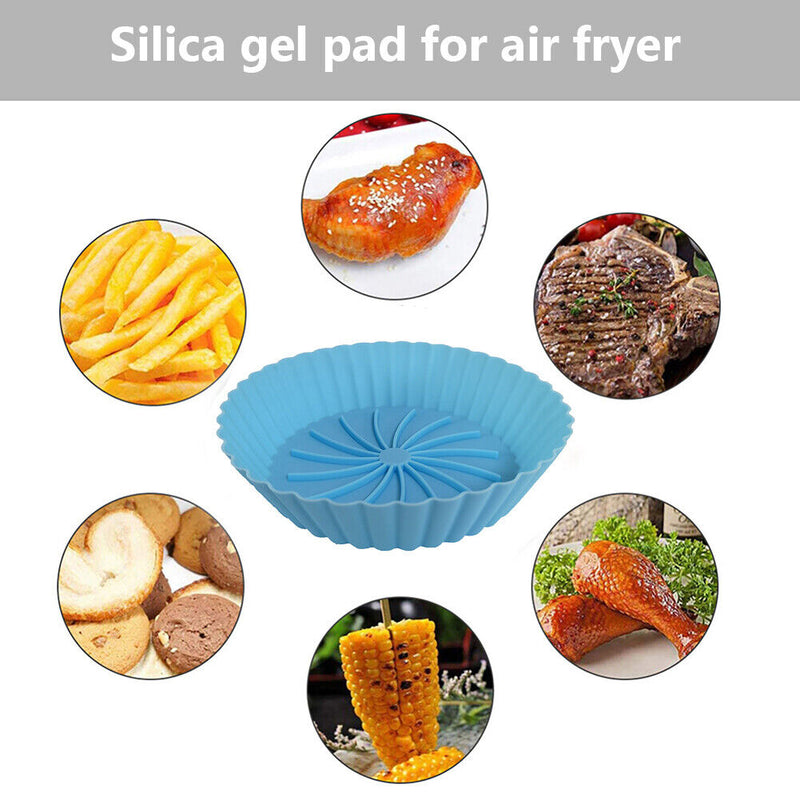 Food Grade Silicone Air Fryer Liner Steamer Baking Inner Liner Cooking Oil Ma