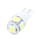 2x Auto Width Dome Lights T10 W5W 5SMD LED Bulb 12V Reading Lamp Car Accessories