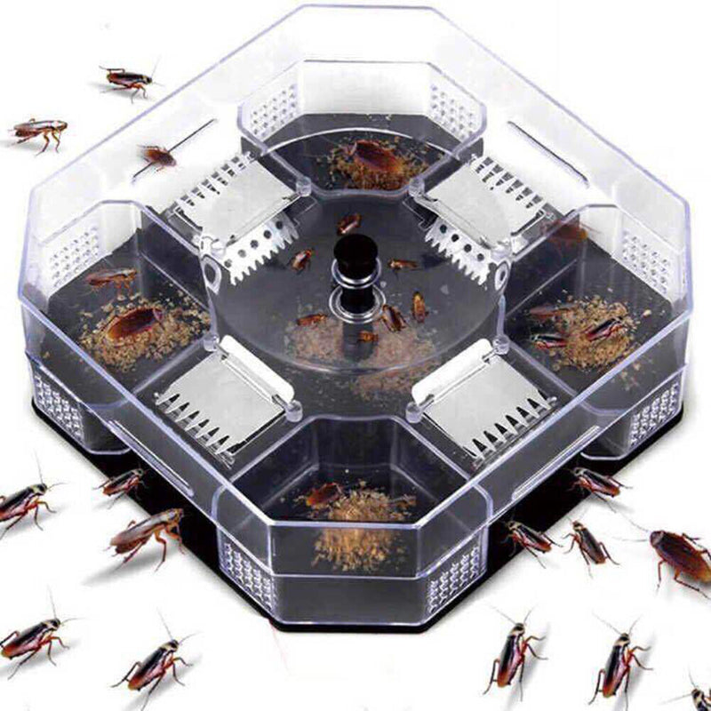 Household Cockroach Trap Box Cockroach Insect Pets Catcher Killer Traps for