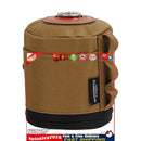 Gas Canister Cover Gas Tank Holder Storage Bag for Camping (Khaki L) Newly