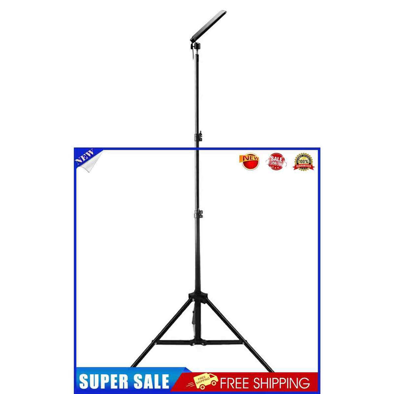 LED Work Lights with Stand for Camping Adjustable Telescoping Metal Tripod