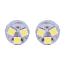 White 12V Lamp Bulb Turn Signal BA15S R5W 1156 Car Tail Light 5050 8SMD LED